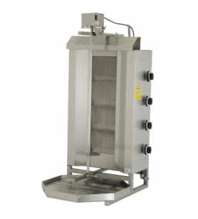 Gyros | opiekacz gazowy do kebaba | 4 palniki | wsad do 60kg | RQ32464 RQ32464